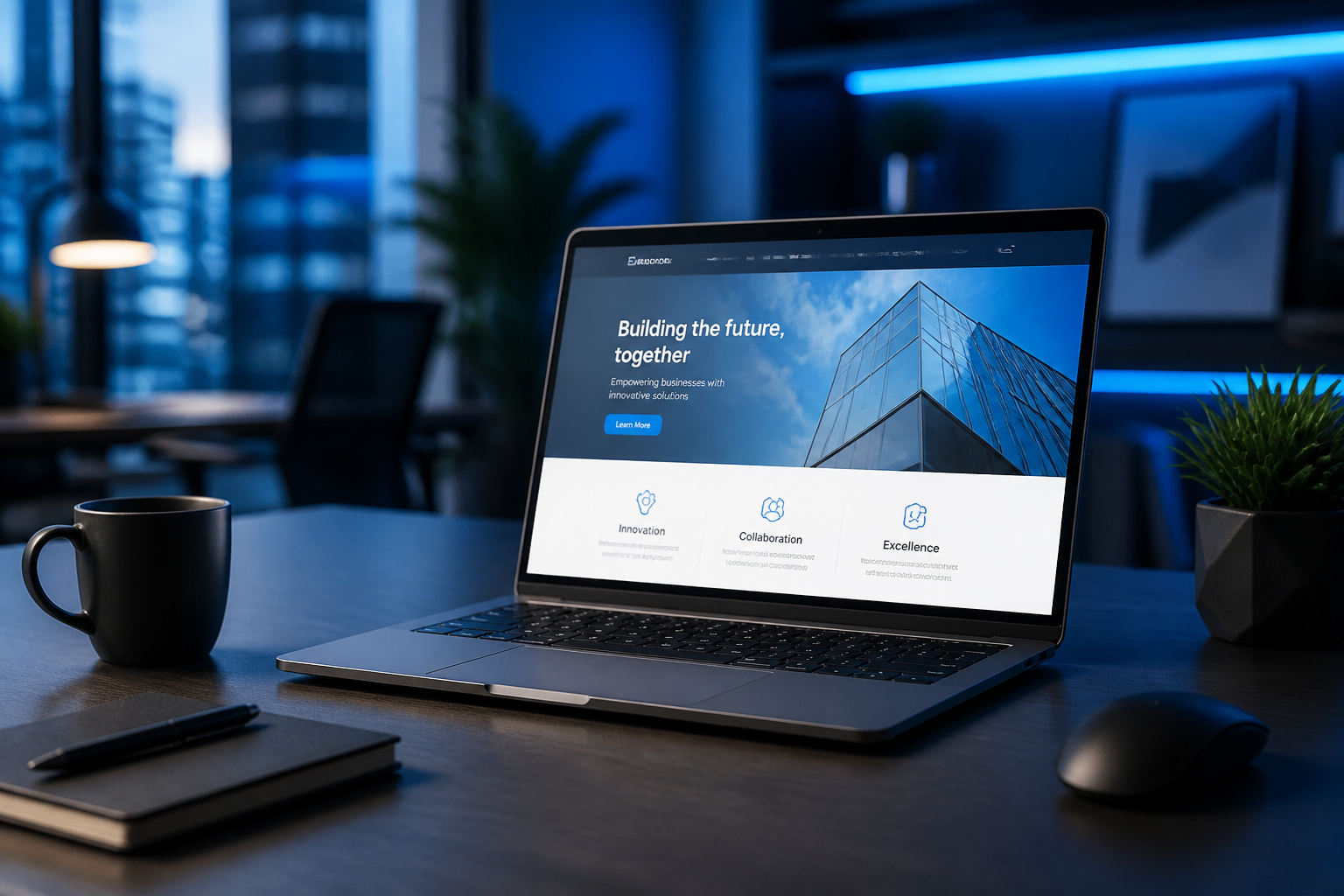 Corporate portal launch